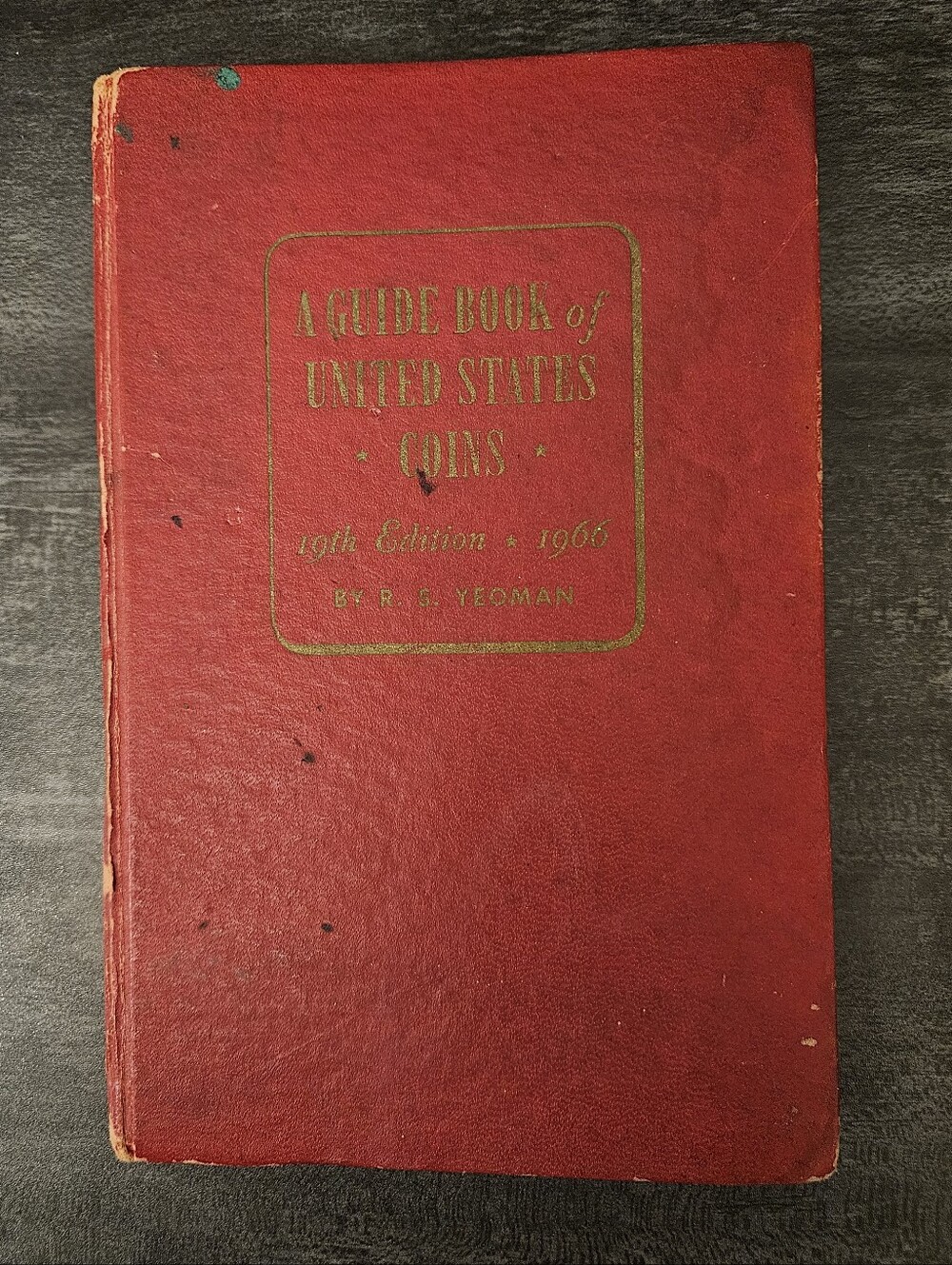 Vintage 1966 "Red Book" A Guide Book of United States Coins 19th Ed